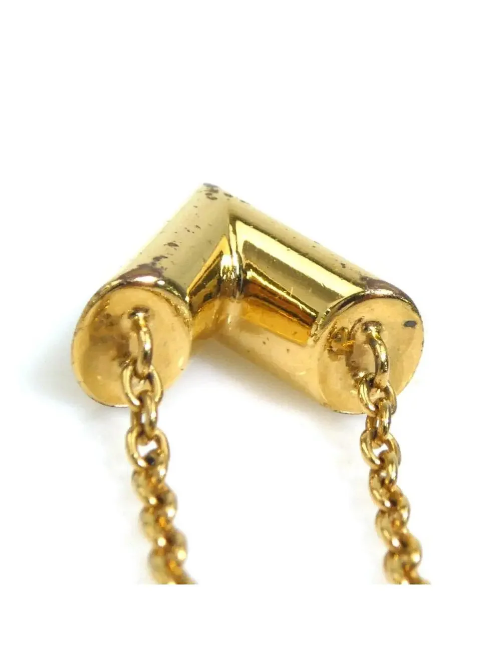 Auth Louis Vuitton Essential V Necklace #303017L25B